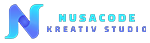 Nusacode Kreativ Studio footer logo